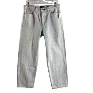 BANANA REPUBLIC Light Mid-Rise Loose Stovepipe Straight-Leg Jeans NWT $130